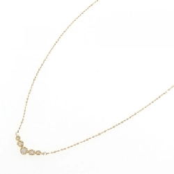 Dây chuyền kim cương K18YG 0.12CT - Hàng hiệu Chính hãng 857167