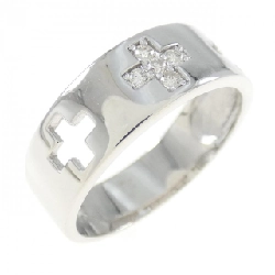 Nhẫn kim cương K18WG 0.06CT