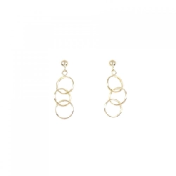 K18YG Bông tai - Hàng hiệu Authentic