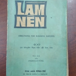 LÀM NÊN - Bản dịch của Phạm Cao Tùng