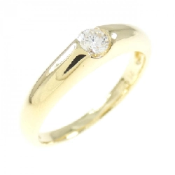 Nhẫn kim cương K18YG 0.14CT