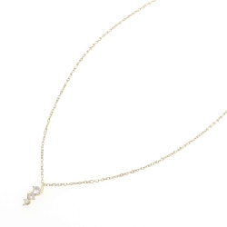 K18YG Ba viên đá kim cương dây chuyền 0.15CT - Hàng hiệu Chính hãng 858895