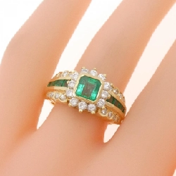 Nhẫn Emerald K18YG 0.95CT - Hàng hiệu Chính hãng 847475