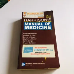 HARRISON’S MANUAL OF MEDICINE – 15th Edition (2002) 1020 trang, xuất bản quốc tế