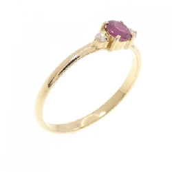 Nhẫn Ruby K18YG - Hàng hiệu Chính hãng