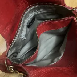 Túi nữ 36*32 da thật 2hand 1004356