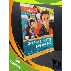 (TẶNG BOOKMARK) Get ready for Ielts speaking mới 80% ố ẩm kèm CD RBK2606 Collins English for Exam HỌC NGOẠI NGỮ