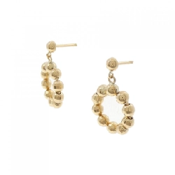 K18YG Bông tai - Hàng hiệu Authentic 871637