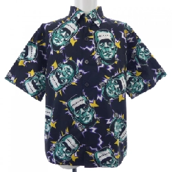 Áo sơ mi ngắn tay PRADA UCS339 S192 1VP9 - Hàng hiệu Chính hãng