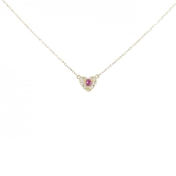 Aker Poin Heart Pavé Necklace - Hàng hiệu Authentic