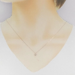 K10PG Hoa Nhài Kim Cương Dây Chuyền 0.10CT - Hàng hiệu Chính hãng 861506