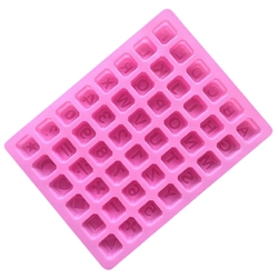 Khuôn silicon làm bánh, rau câu, socola 24 chữ cái, 10 số, ký tự - Mã số 1136 338421