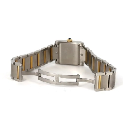 Cartier Tank Française MM Date Combi W51012Q4 SSxYG Quartz - Hàng hiệu Authentic 875789