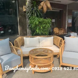Sofa mây tự nhiên cho phòng khách 728297