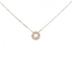 K18YG Dây chuyền kim cương 0.203CT - Hàng hiệu Chính hãng