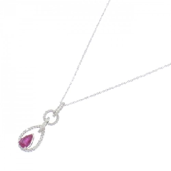 K18WG Dây chuyền Ruby 0.48CT - Hàng hiệu Chính hãng 856769