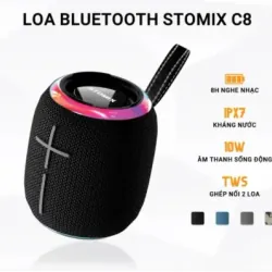 Loa Bluetooth Gochek Stomix C8, bluetooth 5.3, chống nước IPX7, tặng tai nghe bluetooth 974878
