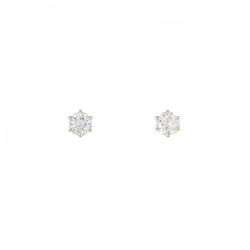 K18YG Bông tai kim cương 0.200CT 0.214CT G SI2 VG-GOOD - Hàng hiệu Chính hãng