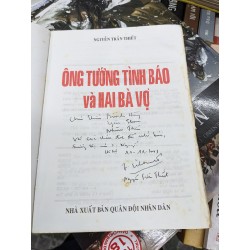 Ông tướng tình báo và hai bà vợ - Nguyễn Trần Thiết ( sách có chữ ký tặng của tác giả ) 71261