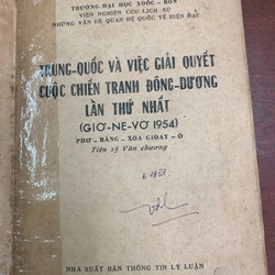 Trung Quốc và việc giải quyết chiến tranh Đông Dương lần thứ nhất  277312