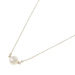 K18YG Ngọc trai Akoya Dây chuyền 8mm - Hàng hiệu Chính hãng 857244