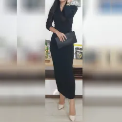 Đầm cotton ôm sát. Free size dưới 58kg 797015