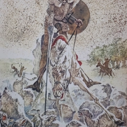 (1961) Don Quichotte - M. De Cervantes minh hoạ GIANNI BENVENUTI - Don quixote,Don Quijote 291965