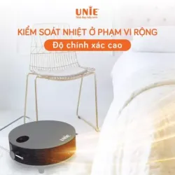 UNIE UE-125 sưởi gốm hiện đại 3 chế độ, treo tường/để bàn tối ưu điện năng chính hãng 575680