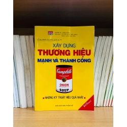 (Sách cũ SCGR) Xây dựng thương hiệu Mạnh và Thành Công - Kinh doanh VAVOXA2-11 Blogmeo090426