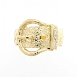 Nhẫn kim cương K18YG 0.05CT - Hàng hiệu Chính hãng 847435