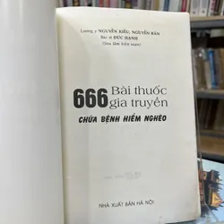 666 BÀI THUỐC GIA TRUYỀN CHỮA BỆNH HIỂM NGHÈO 588310