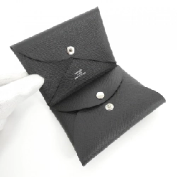 【Sản phẩm chưa sử dụng】Ví tiền Hermes Calvi Duo 083035CK 621087