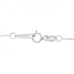 K18WG Hoa Kim Cương Dây Chuyền 0.50CT - Hàng hiệu Chính hãng 857897