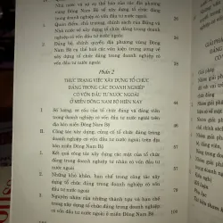 Xây dựng tổ chức đảng trong doanh nghiệp có vốn đầu tư nước ngoài giai đoạn hiện nay  756949