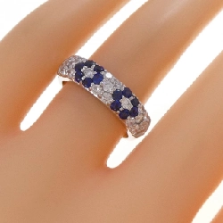 Nhẫn Sapphire Hoa PT900 0.55CT - Hàng hiệu Chính hãng 850877