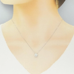 K18WG Hoa Kim Cương Dây Chuyền 0.30CT - Hàng hiệu Chính hãng 863683