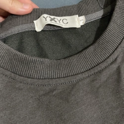 Sweater croptop xám đậm 447634