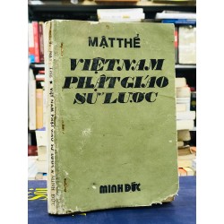 Việt Nam Phật Giáo Sử Lược -  Mật Thể