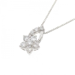 Dây chuyền kim cương hoa PT900/PT850 0.50CT - Hàng hiệu chính hãng 861915