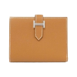 【Sản phẩm chưa sử dụng】Ví compact Hermès Bearn 039790CK
