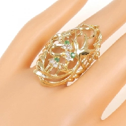 Nhẫn Ngọc Lục Bảo K18YG - Hàng hiệu Chính hãng 850052