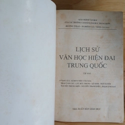 Lịch Sử Văn Học Hiện Đại Trung Quốc (Bộ 2 Tập) - Đường Thao, Nghiêm Gia Viêm chủ biên 178633