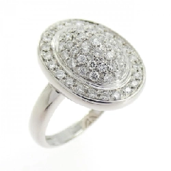 K18WG Nhẫn Kim Cương - Hàng hiệu Chính hãng