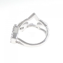 Nhẫn nhẫn ngón tay kim cương K18WG 0.21CT 673664