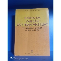 Hệ thống hóa Văn bản Quy phạm Pháp luật về giáo dục Đại học và sau Đại học VAVO-K2SD2-29