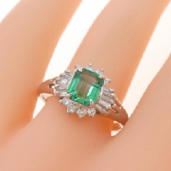 Nhẫn Emerald PT850 0.84CT - Hàng hiệu Authentic 851727