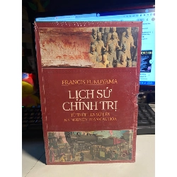 Lịch Sử Chính Trị -Bộ Sách Fukuyama ( boxset 2quyển bìa cứng)- mới nguyên seal