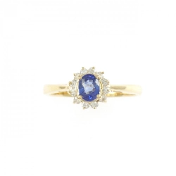 Nhẫn Sapphire K18YG 0.31CT - Hàng hiệu Chính hãng 854225