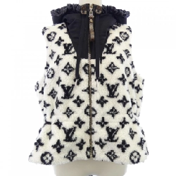 Louis Vuitton LOUIS VUITTON Monogram Teddy FSJA32GP1 Áo gile - Hàng hiệu Chính hãng