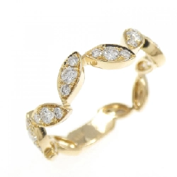 Nhẫn kim cương K18YG 0.27CT